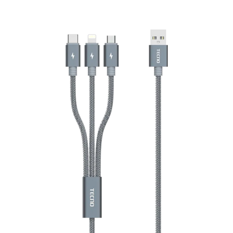 TECNO TCD-X95 3-in-1 Multi Fast Charging Cable